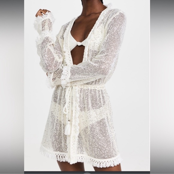 Ramy Brook Cecilia Sequin Crochet dress/cover - Picture 10 of 11